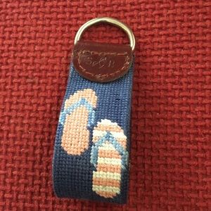 Smathers & Johnson Needlepoint Key Fob